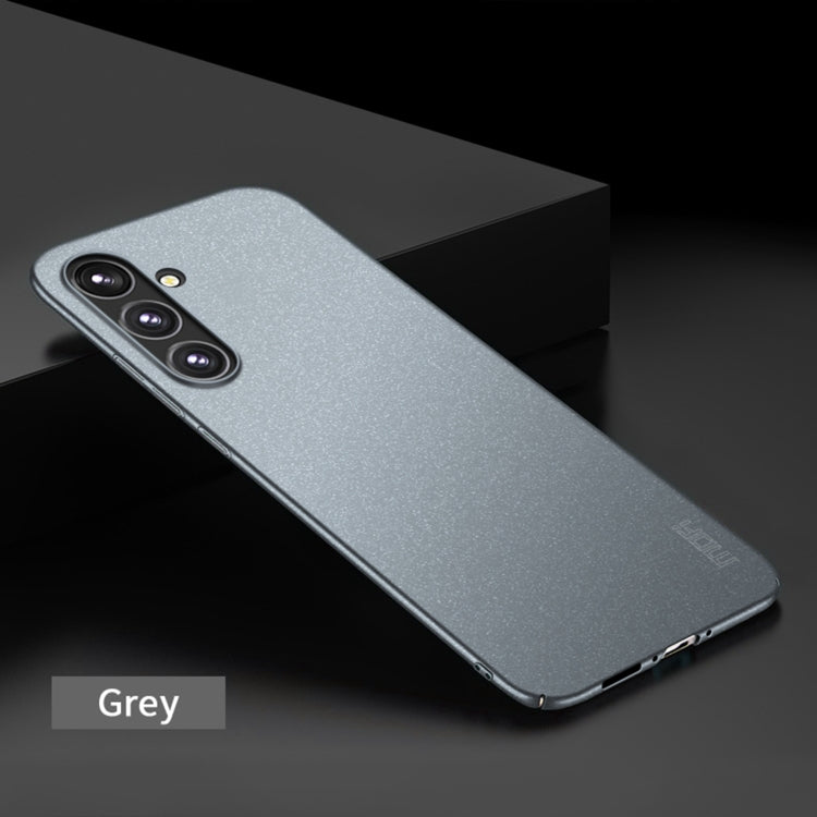 For Samsung Galaxy A34 5G MOFI Fandun Series Frosted PC Ultra-thin All-inclusive Phone Case(Gray) - Galaxy Phone Cases by MOFI | Online Shopping South Africa | PMC Jewellery