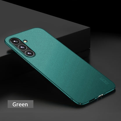 For Samsung Galaxy A34 5G MOFI Fandun Series Frosted PC Ultra-thin All-inclusive Phone Case(Green) - Galaxy Phone Cases by MOFI | Online Shopping South Africa | PMC Jewellery