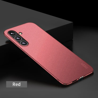 For Samsung Galaxy A34 5G MOFI Fandun Series Frosted PC Ultra-thin All-inclusive Phone Case(Red) - Galaxy Phone Cases by MOFI | Online Shopping South Africa | PMC Jewellery