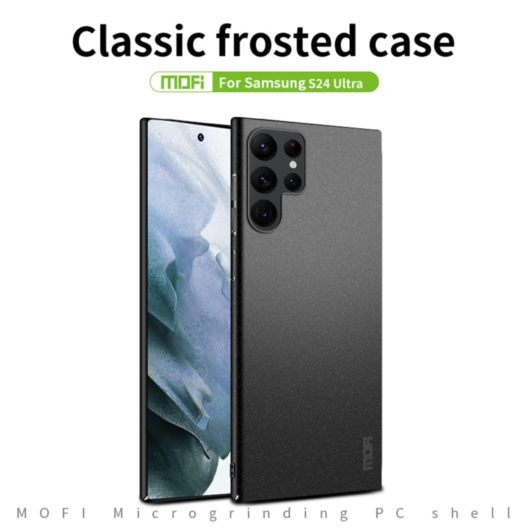 For Samsung Galaxy S24 Ultra 5G MOFI Fandun Series Frosted PC Ultra-thin All-inclusive Phone Case(Gray) - Galaxy S24 Ultra 5G Cases by MOFI | Online Shopping South Africa | PMC Jewellery