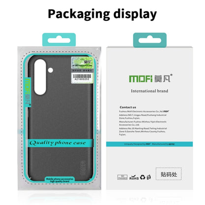 For Samsung Galaxy A35 5G MOFI Fandun Series Frosted PC Ultra-thin All-inclusive Phone Case(Gray) - Galaxy Phone Cases by MOFI | Online Shopping South Africa | PMC Jewellery