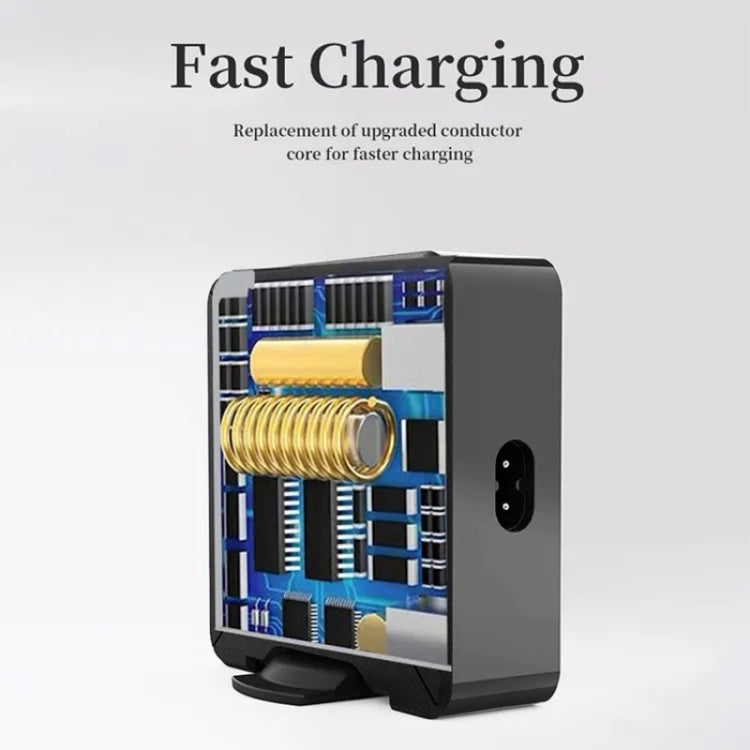 PD-75 Desktop PD Type-C USB QC 3.0 Fast Mobile Phone Charging Station Multifunctional Wireless Charger(EU Plug) - Multifunction Charger by PMC Jewellery | Online Shopping South Africa | PMC Jewellery | Buy Now Pay Later Mobicred