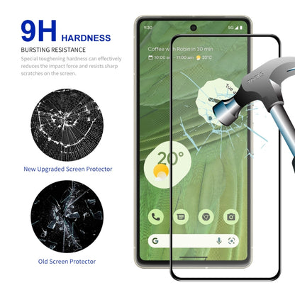 1pc For Google Pixel 7A ENKAY Full Glue High Aluminum-silicon Tempered Glass  Film - Google Tempered Glass by ENKAY | Online Shopping South Africa | PMC Jewellery