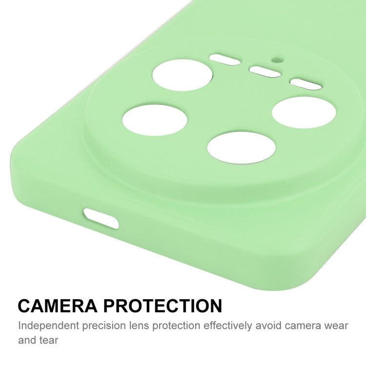 For Xiaomi 14 Ultra ENKAY Hat-Prince Liquid Silicone Shockproof Soft Phone Case(Dark Green) - 14 Ultra Cases by ENKAY | Online Shopping South Africa | PMC Jewellery | Buy Now Pay Later Mobicred