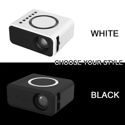 YT300 Home Multimedia Mini Remote Projector Support Mobile Phone(US Plug Black) - Mini Projector by PMC Jewellery | Online Shopping South Africa | PMC Jewellery | Buy Now Pay Later Mobicred