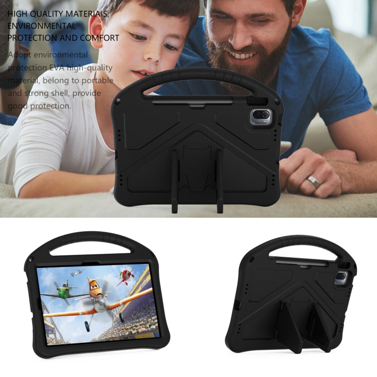 For Xiaomi Pad 6 Pro 2023 EVA Flat Anti Falling Protective Case Shell with Holder(Black) - More Tablet Cases by PMC Jewellery | Online Shopping South Africa | PMC Jewellery | Buy Now Pay Later Mobicred