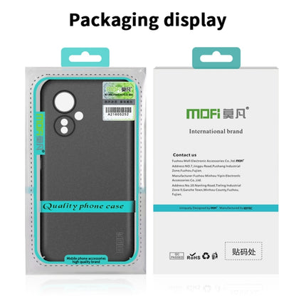 For Xiaomi Redmi Note 12 Global MOFI Fandun Series Frosted PC Ultra-thin All-inclusive Phone Case(Gray) - Note 12 Pro Cases by MOFI | Online Shopping South Africa | PMC Jewellery