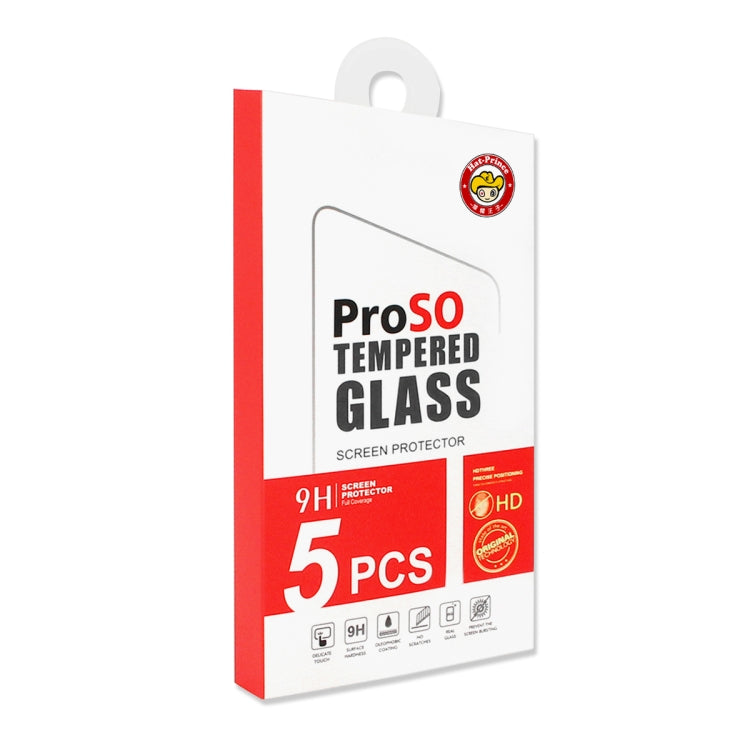 For Redmi K70 / K70 Pro / K70E 5pcs ENKAY Hat-Prince 0.26mm 9H 2.5D High Aluminum-silicon Tempered Glass Film - K70 Tempered Glass by ENKAY | Online Shopping South Africa | PMC Jewellery | Buy Now Pay Later Mobicred