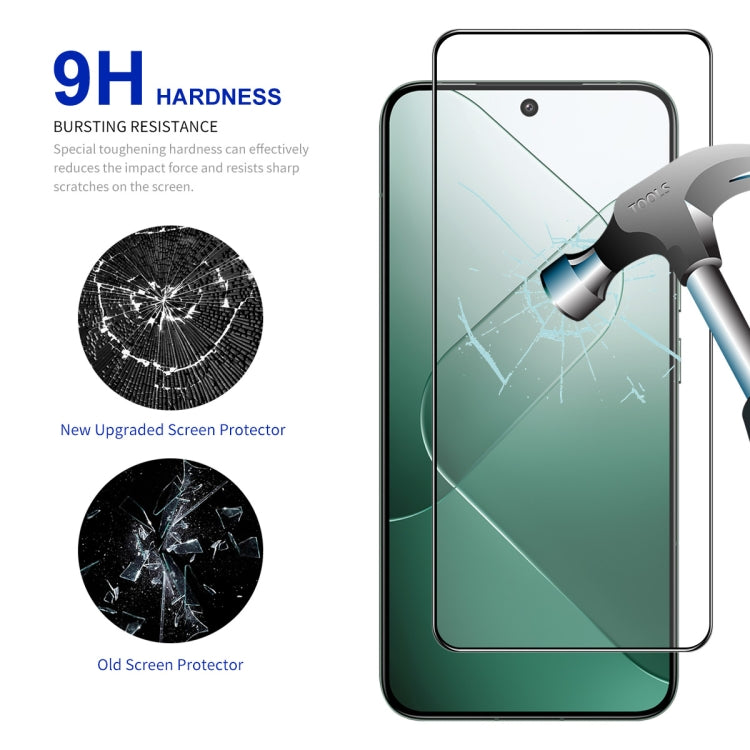 For Xiaomi 14 ENKAY Hat-Prince Full Glue High Aluminum-silicon Tempered Glass Film - 14 Tempered Glass by ENKAY | Online Shopping South Africa | PMC Jewellery | Buy Now Pay Later Mobicred