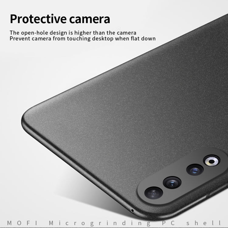 For Honor 90 MOFI Fandun Series Frosted PC Ultra-thin All-inclusive Phone Case(Gray) - Honor Cases by MOFI | Online Shopping South Africa | PMC Jewellery