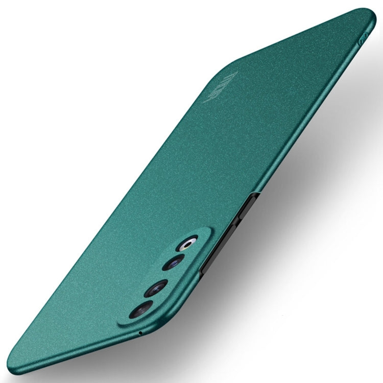 For Honor 90 MOFI Fandun Series Frosted PC Ultra-thin All-inclusive Phone Case(Green) - Honor Cases by MOFI | Online Shopping South Africa | PMC Jewellery