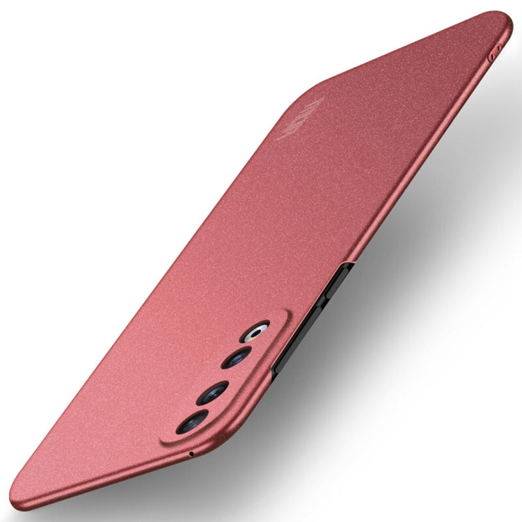 For Honor 90 MOFI Fandun Series Frosted PC Ultra-thin All-inclusive Phone Case(Red) - Honor Cases by MOFI | Online Shopping South Africa | PMC Jewellery