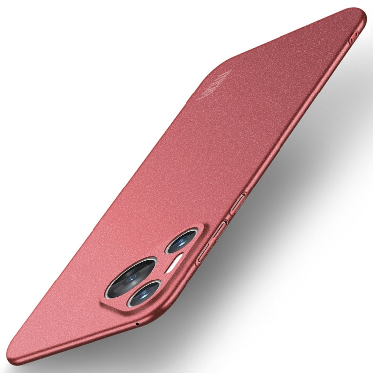 For Huawei P70 Pro MOFI Fandun Series Frosted PC Ultra-thin All-inclusive Phone Case(Red) - Huawei Cases by MOFI | Online Shopping South Africa | PMC Jewellery