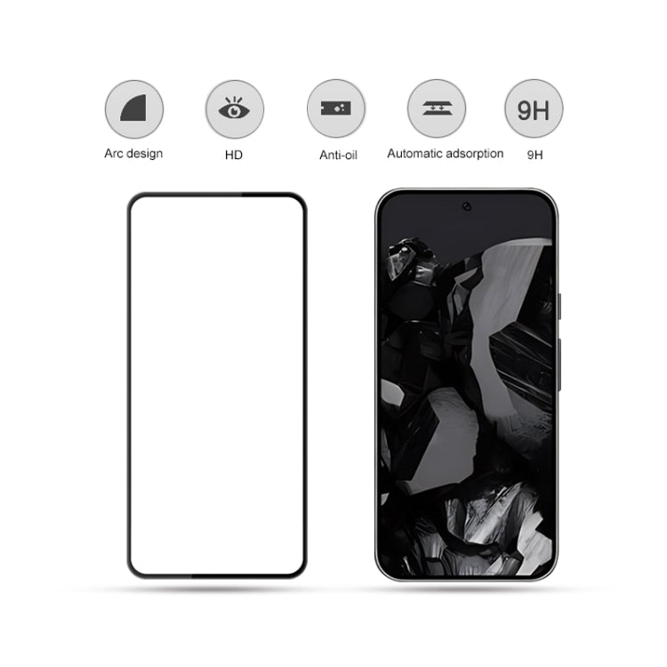 For Google Pixel 9 mocolo 2.5D Full Glue Full Cover Tempered Glass Film - Google Tempered Glass by mocolo | Online Shopping South Africa | PMC Jewellery | Buy Now Pay Later Mobicred