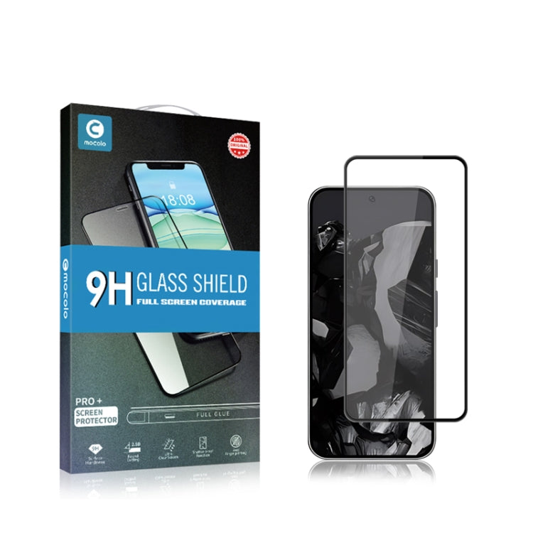 For Google Pixel 9 mocolo 2.5D Full Glue Full Cover Tempered Glass Film - Google Tempered Glass by mocolo | Online Shopping South Africa | PMC Jewellery | Buy Now Pay Later Mobicred