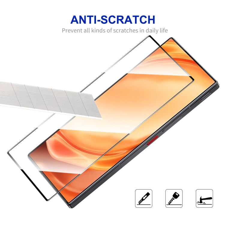 For ZTE Nubia Z50 Ultra 10pcs ENKAY Hat-Prince Full Glue High Aluminum-silicon Tempered Glass Film - ZTE Tempered Glass by ENKAY | Online Shopping South Africa | PMC Jewellery