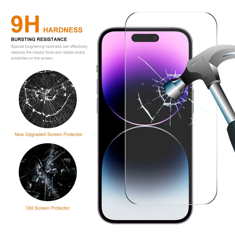 For iPhone 16 Pro Max ENKAY Hat-Prince 0.26mm 9H 2.5D High Aluminum-silicon Tempered Glass Film - iPhone 16 Pro Max Tempered Glass by ENKAY | Online Shopping South Africa | PMC Jewellery | Buy Now Pay Later Mobicred