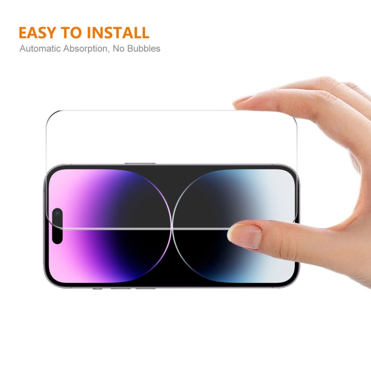 For iPhone 16 Pro 5pcs ENKAY 0.26mm 9H 2.5D High Aluminum-silicon Tempered Glass Film - iPhone 16 Pro Tempered Glass by ENKAY | Online Shopping South Africa | PMC Jewellery | Buy Now Pay Later Mobicred