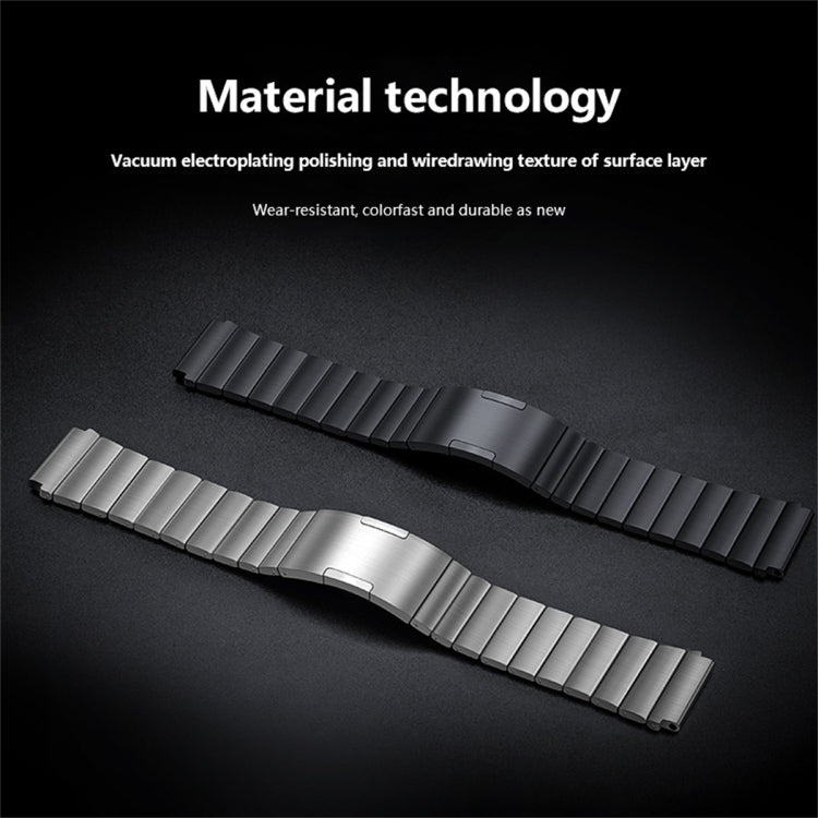 For Samsung Galaxy Watch 42mm One Bead Titanium Alloy Watch Band(Gray) - Watch Bands by PMC Jewellery | Online Shopping South Africa | PMC Jewellery