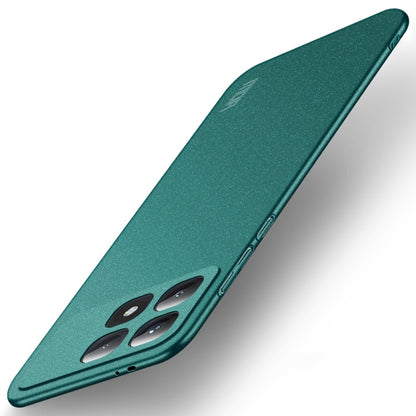 For Xiaomi Redmi K70 Ultra MOFI Fandun Series Frosted PC Ultra-thin All-inclusive Phone Case(Green) - Xiaomi Cases by MOFI | Online Shopping South Africa | PMC Jewellery | Buy Now Pay Later Mobicred