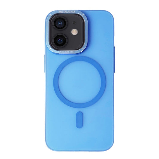 For iPhone 11 Frosted PC MagSafe TPU Phone Case(Blue) - iPhone 11 Cases by PMC Jewellery | Online Shopping South Africa | PMC Jewellery