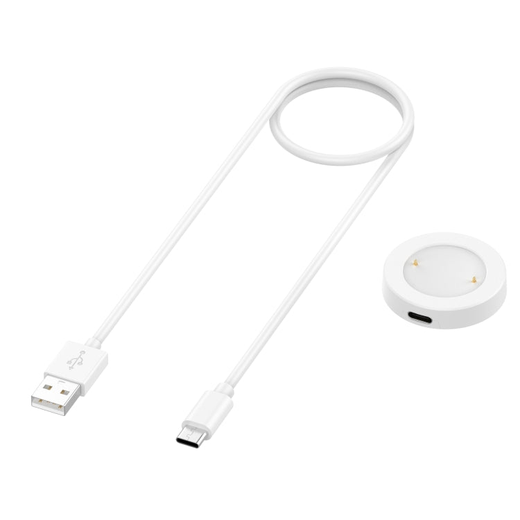 For Honor Watch 4 Split Mmagnetic Suction Watch Charging Cable, Length: 1m(White) - Charger by PMC Jewellery | Online Shopping South Africa | PMC Jewellery | Buy Now Pay Later Mobicred