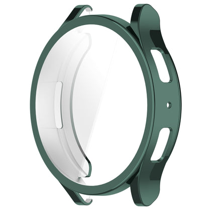 For Samsung Galaxy Watch6 40mm Full Coverage TPU Electroplated Watch Protective Case(Green) - Watch Cases by PMC Jewellery | Online Shopping South Africa | PMC Jewellery