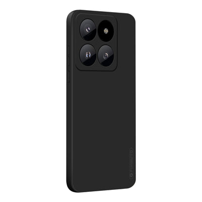 For Xiaomi 14 Pro PINWUYO Sense Series Liquid Silicone TPU Phone Case(Black) - 14 Pro Cases by PINWUYO | Online Shopping South Africa | PMC Jewellery | Buy Now Pay Later Mobicred