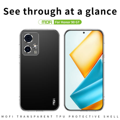 For Honor 90 GT MOFI Ming Series Ultra-thin TPU Phone Case(Transparent) - Honor Cases by MOFI | Online Shopping South Africa | PMC Jewellery