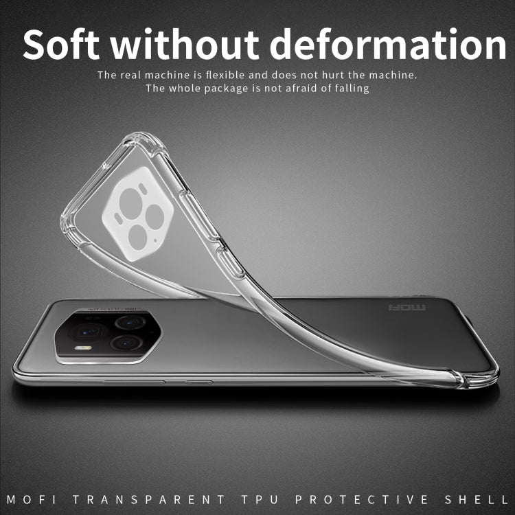 For Honor Magic6 RSR MOFI Ming Series Ultra-thin TPU Phone Case(Transparent) - Honor Cases by MOFI | Online Shopping South Africa | PMC Jewellery | Buy Now Pay Later Mobicred