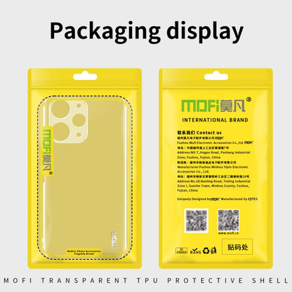 For Xiaomi Redmi Note 13R Pro MOFI Ming Series Ultra-thin TPU Phone Case(Transparent) - Xiaomi Cases by MOFI | Online Shopping South Africa | PMC Jewellery