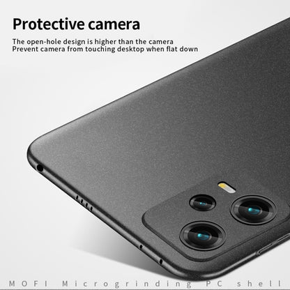 For Xiaomi Redmi Note 12 Pro Global MOFI Fandun Series Frosted PC Ultra-thin All-inclusive Phone Case(Gray) - Xiaomi Cases by MOFI | Online Shopping South Africa | PMC Jewellery