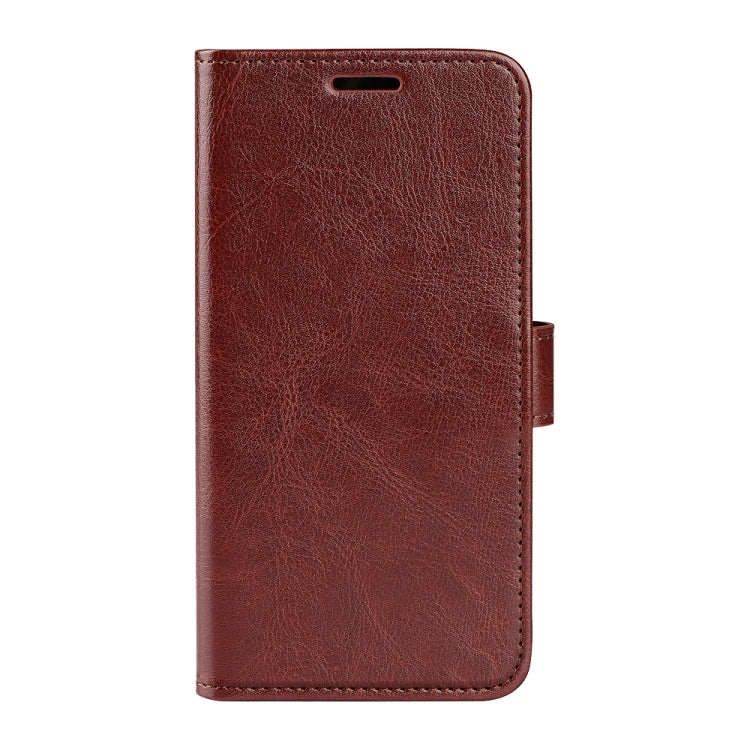 For Samsung Galaxy A15 R64 Texture Horizontal Flip Leather Phone Case(Brown) - Galaxy Phone Cases by PMC Jewellery | Online Shopping South Africa | PMC Jewellery