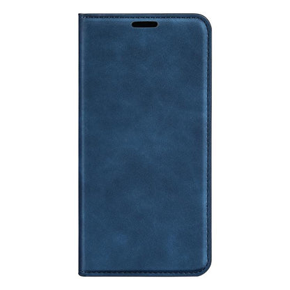 or Samsung Galaxy S25 Ultra 5G Retro-skin Magnetic Suction Leather Phone Case(Dark Blue) - Galaxy S25 Ultra 5G Cases by PMC Jewellery | Online Shopping South Africa | PMC Jewellery | Buy Now Pay Later Mobicred