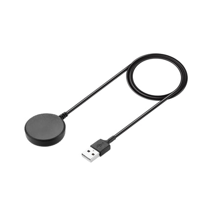 For Samsung Galaxy Watch 6 Classic Magnetic USB Interface Watch Charger(Black) - Charger by PMC Jewellery | Online Shopping South Africa | PMC Jewellery