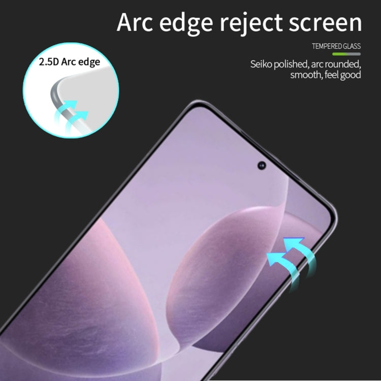 For Xiaomi Redmi K70 / K70 Pro MOFI 9H 2.5D Full Screen Tempered Glass Film(Black) -  by MOFI | Online Shopping South Africa | PMC Jewellery