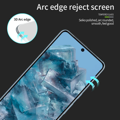 For Google Pixel 9 PINWUYO 9H 3D Full Screen Explosion-proof Tempered Glass Film(Black) - Google Tempered Glass by PINWUYO | Online Shopping South Africa | PMC Jewellery | Buy Now Pay Later Mobicred