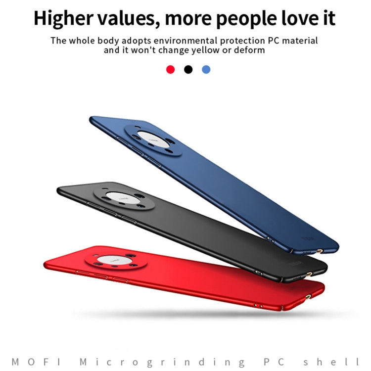 For Huawei Mate 60 Pro MOFI Micro-Frosted PC Ultra-thin Hard Phone Case(Red) - Huawei Cases by MOFI | Online Shopping South Africa | PMC Jewellery