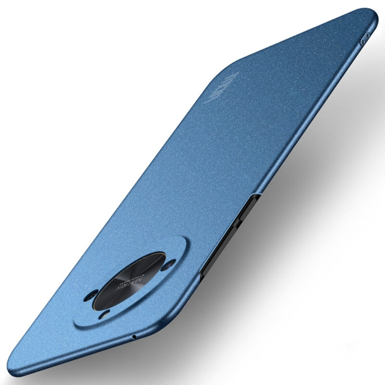 For Honor X50 5G MOFI Fandun Series Frosted PC Ultra-thin All-inclusive Phone Case(Blue) - Honor Cases by MOFI | Online Shopping South Africa | PMC Jewellery