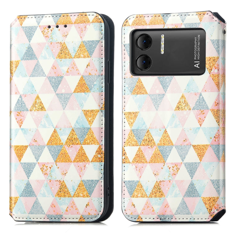 For DOOGEE X98 Pro / X98 CaseNeo Colorful Magnetic Leather Phone Case(Nordic Rhombus) - Doogee Cases by PMC Jewellery | Online Shopping South Africa | PMC Jewellery | Buy Now Pay Later Mobicred