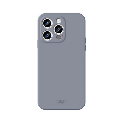 For iPhone 15 Pro MOFI Qin Series Skin Feel All-inclusive Silicone Phone Case(Gray) - iPhone 15 Pro Cases by MOFI | Online Shopping South Africa | PMC Jewellery