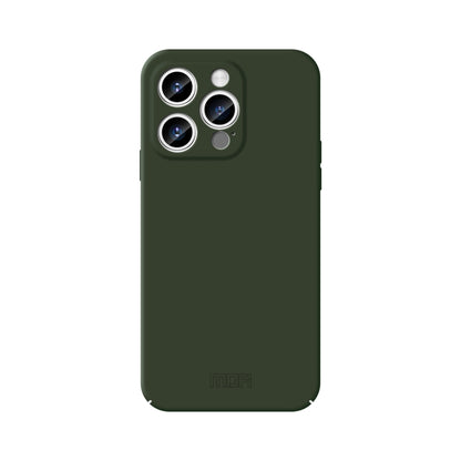 For iPhone 15 Pro MOFI Qin Series Skin Feel All-inclusive Silicone Phone Case(Green) - iPhone 15 Pro Cases by MOFI | Online Shopping South Africa | PMC Jewellery