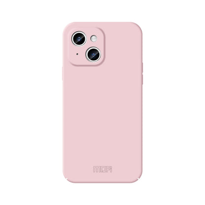 For iPhone 14 Plus MOFI Qin Series Skin Feel All-inclusive PC Phone Case(Pink) - iPhone 14 Plus Cases by MOFI | Online Shopping South Africa | PMC Jewellery