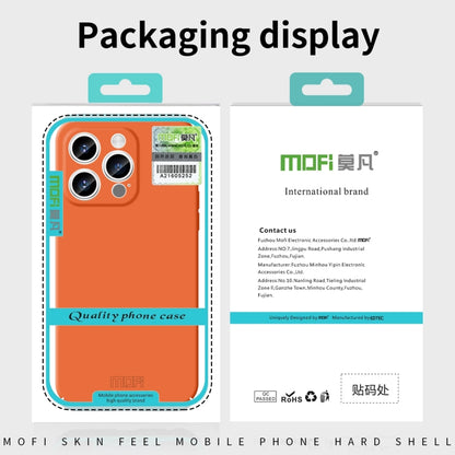 For iPhone 14 Plus MOFI Qin Series Skin Feel All-inclusive PC Phone Case(Gray) - iPhone 14 Plus Cases by MOFI | Online Shopping South Africa | PMC Jewellery