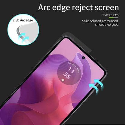 For Motorola Moto G24/G24 Power MOFI 9H 2.5D Full Screen Tempered Glass Film(Black) - Motorola Tempered Glass by MOFI | Online Shopping South Africa | PMC Jewellery