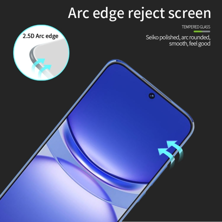 For Huawei nova 12S MOFI 9H 2.5D Full Screen Tempered Glass Film(Black) - Huawei Tempered Glass by MOFI | Online Shopping South Africa | PMC Jewellery