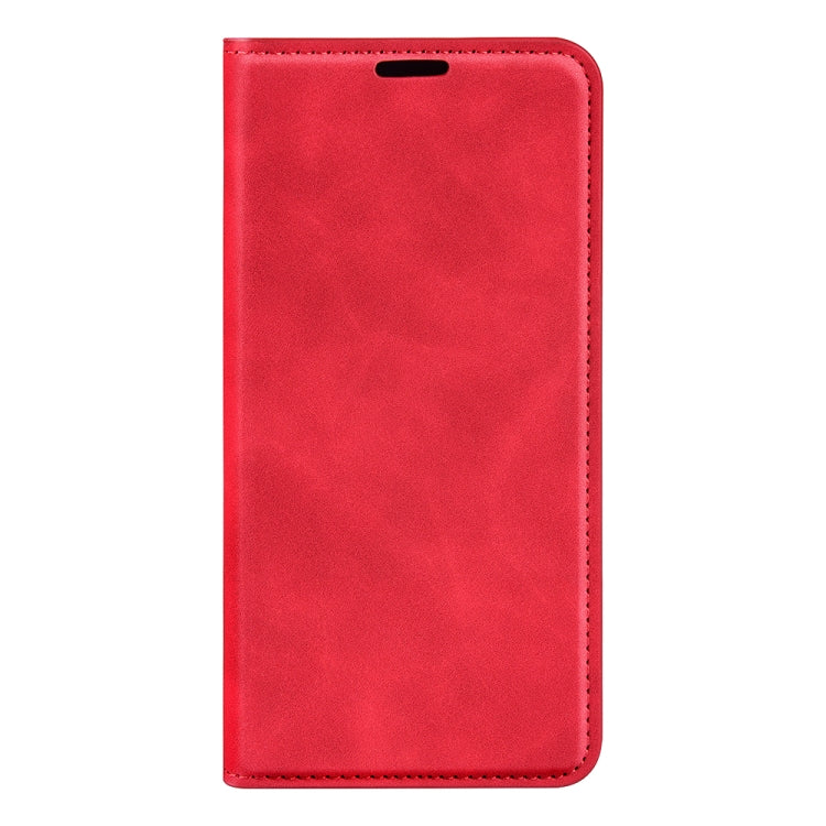 For Xiaomi Redmi K70 Retro-skin Magnetic Suction Leather Phone Case(Red) - K70 Cases by PMC Jewellery | Online Shopping South Africa | PMC Jewellery | Buy Now Pay Later Mobicred