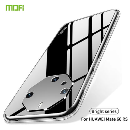 For Huawei Mate 60 RS Ultimate MOFI Ming Series Ultra-thin TPU Phone Case(Transparent) - Huawei Cases by MOFI | Online Shopping South Africa | PMC Jewellery