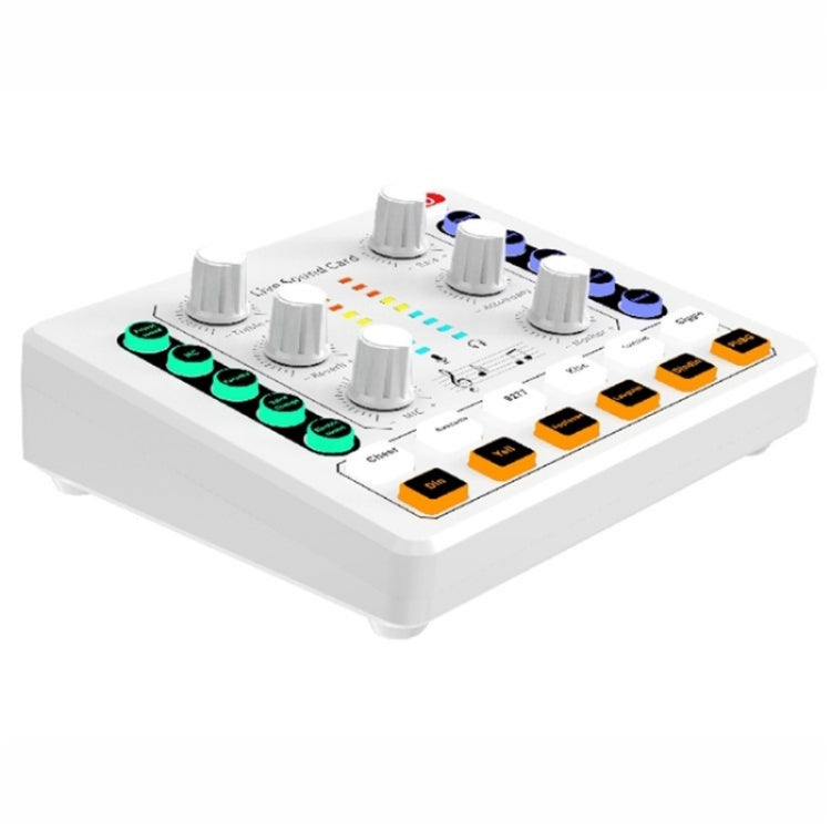 BM800 Live Sound Card with Condenser Microphone Kit(White) - Live Sound Effects Processors by PMC Jewellery | Online Shopping South Africa | PMC Jewellery | Buy Now Pay Later Mobicred