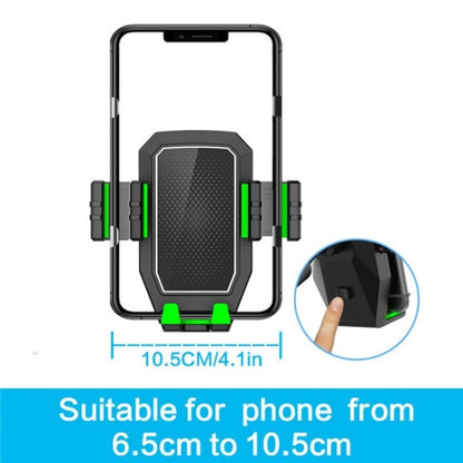 D08 With Adjustable Snack Cup Cup Holder Phone Mount For Car Phone Clamping Mount Holder(Green) - Car Drink Holders by PMC Jewellery | Online Shopping South Africa | PMC Jewellery | Buy Now Pay Later Mobicred